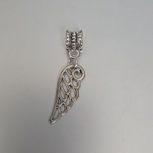 Angel Wings Charm for European Style Bracelets Fits Pandora Syst…